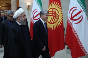 دکتر روحانی در نشست مشترک هیات های عالی رتبه ایران وقرقیزستان