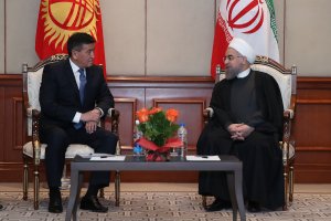 دکتر روحانی در دیدار نخست وزیر قرقیزستان