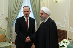 دکتر روحانی دردیدار وزیر خارجه آلبانی