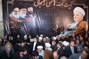 رییس جمهوری در مراسم هفتمین روز ارتحال آیت الله هاشمی رفسنجانی 