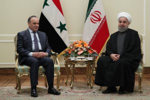 دکتر روحانی در دیدار نخست وزیر سوریه