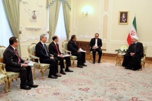 دکتر روحانی در دیدار فرستاده ویژه رییس جمهور اندونزی