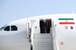 رییس جمهوری وارد مشهد مقدس شد.