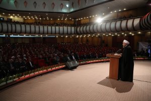 دکتر روحانی در دیدار جمعی از مردم و نخبگان فرهنگی و اجتماعی استان خراسان رضوی