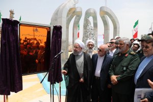 افتتاح فاز اول پالایشگاه میعانات گازی ستاره خلیج فارس توسط دکتر روحانی