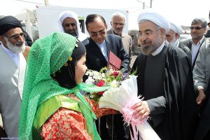 رییس جمهوری وارد شهرستان زابل شد