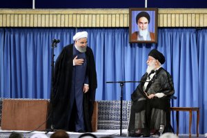 دکتر روحانی در دیدار مسوولان نظام و سفرای کشورهای اسلامی با مقام معظم رهبری