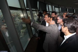 بازدید از بندر بوشهر و برج کنترل ترافیک دریایی
