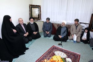 دیدار با خانواده شهید مطهری