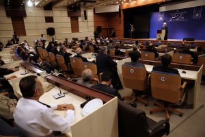 مراسم بهره‌برداری از فاز اول طرح توسعه بندر بین‌المللی شهیدبهشتی چابهار