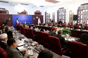دیدار وزیر و معاونان وزارت امور اقتصادی و دارایی