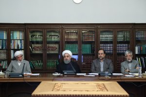 جلسه شورای  عالی انقلاب فرهنگی 