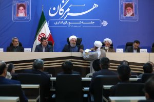 دکتر روحانی در جلسه شورای اداری استان هرمزگان