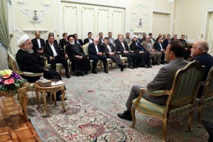 دکتر روحانی در دیدار نوروزی با جمعی از کارگزاران نظام و مدیران دستگاه ها