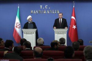 نشست مطبوعاتی مشترک با نخست وزیر ترکیه