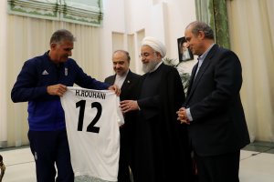 دیدار مسئولان وزارت ورزش، فدراسیون، بازیکنان و کادر فنی تیم ملی فوتبال