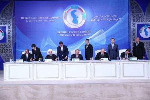 کنوانسیون رژیم حقوقی دریای خزر امضا شد/ متن کامل کنوانسیون