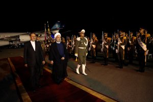 ورود دکتر روحانی به تهران