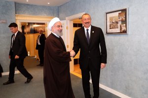 دکتر روحانی در دیدار رئیس جمهور آذربایجان