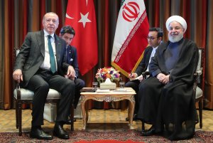 دکتر روحانی در دیدار رییس جمهور ترکیه