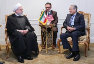 دکتر روحانی در دیدار نخست وزیر مالزی