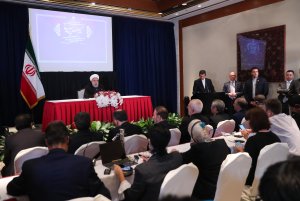 دکتر روحانی در نشست خبری با رسانه های بین المللی