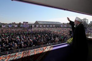 حضور در اجتماع باشکوه مردم خوی استان آذربایجان غربی