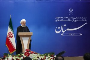 دیدار رئیس جمهور با دانشجویان دانشگاه های سمنان