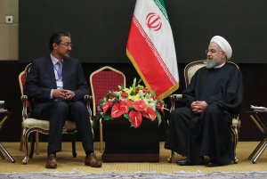 دیدار با رئیس مجلس افغانستان