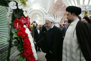 تجدید میثاق رییس جمهور و اعضای هیات دولت با آرمانهای امام راحل و شهیدان