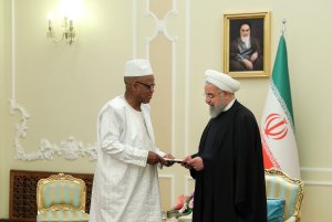 تقدیم استوارنامه سفیر سیرالئون