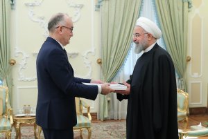 تقدیم استوارنامه سفیر کرواسی