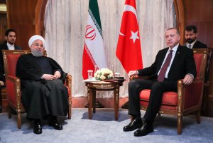 دیدار روسای جمهوری ایران و ترکیه