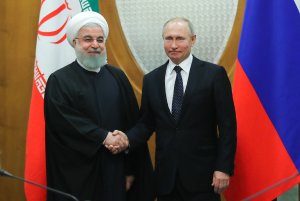 دیدار روسای جمهور ایران و روسیه