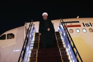 رئیس جمهور وارد بیشکک شد