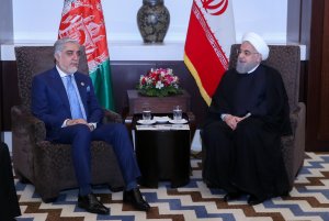 دیدار با آقای عبدالله رئیس اجرایی دولت افغانستان