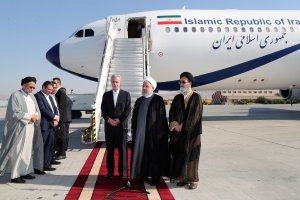 دکتر روحانی وارد تبریز شد