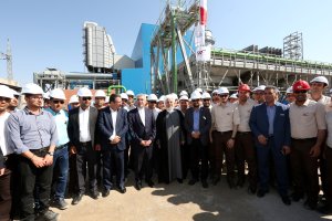 افتتاح نیروگاه سیکل ترکیبی هریس