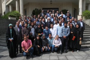 حضور رییس جمهور در جمع خبرنگاران به مناسبت روز خبرنگار