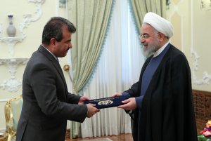 تقدیم استوارنامه سفیر افغانستان