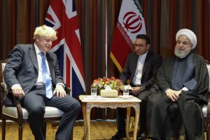 دیدار نخست وزیر انگلیس با دکتر روحانی