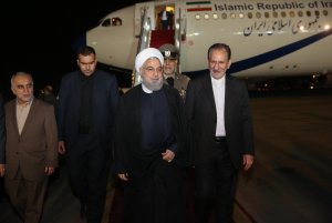 دکتر روحانی وارد تهران شد