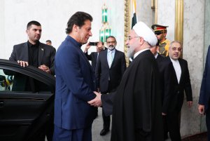 استقبال دکتر روحانی از نخست وزیر پاکستان