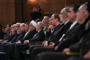 حضور رئیس جمهور در دانشگاه تهران 