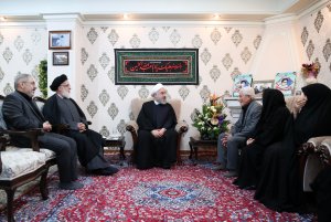 دیدار با خانواده معظم شهیدان بقائی