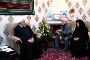  دیدار با خانواده معظم شهیدان بقائی