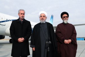 دکتر روحانی وارد تبریز شد