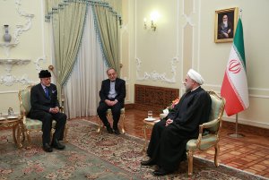 دیدار وزیرخارجه عمان با دکتر روحانی