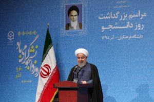 رییس جمهور در جمع دانشجویان دانشگاه فرهنگیان بمناسبت روز دانشجو