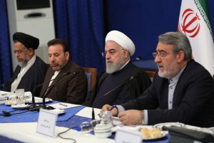 حضور دکتر روحانی در همایش استانداران سراسر کشور